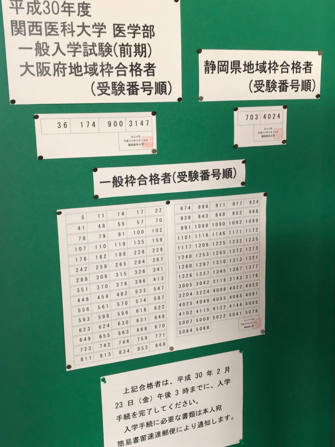 近畿大学医学部、関西医科大学、大阪医科大学の後期入試に向けて(2018